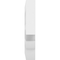 Ekena Millwork Madison Architectural Grade PVC Running Trim, 4"H x 5/8"P x 48"L RUNP04X0625X48MAD - alternate 5